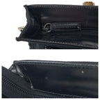 Gucci Bamboo Black Silver Nylon Leather 001 Tote — view 6