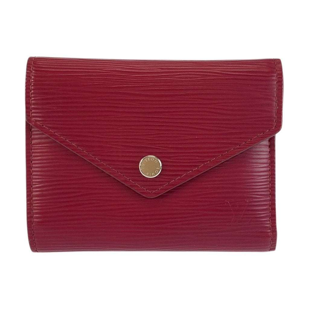 Louis Vuitton Epi Portefeuille Victorine Fold Wallet Compact