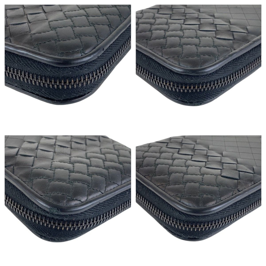 Bottega Veneta Black Leather Wallet — view 3