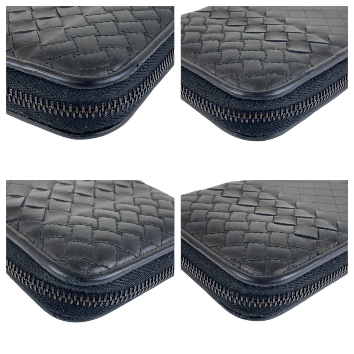Bottega Veneta Black Leather Wallet — view 3
