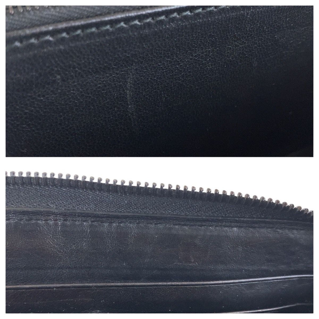 Bottega Veneta Black Leather Wallet — view 8