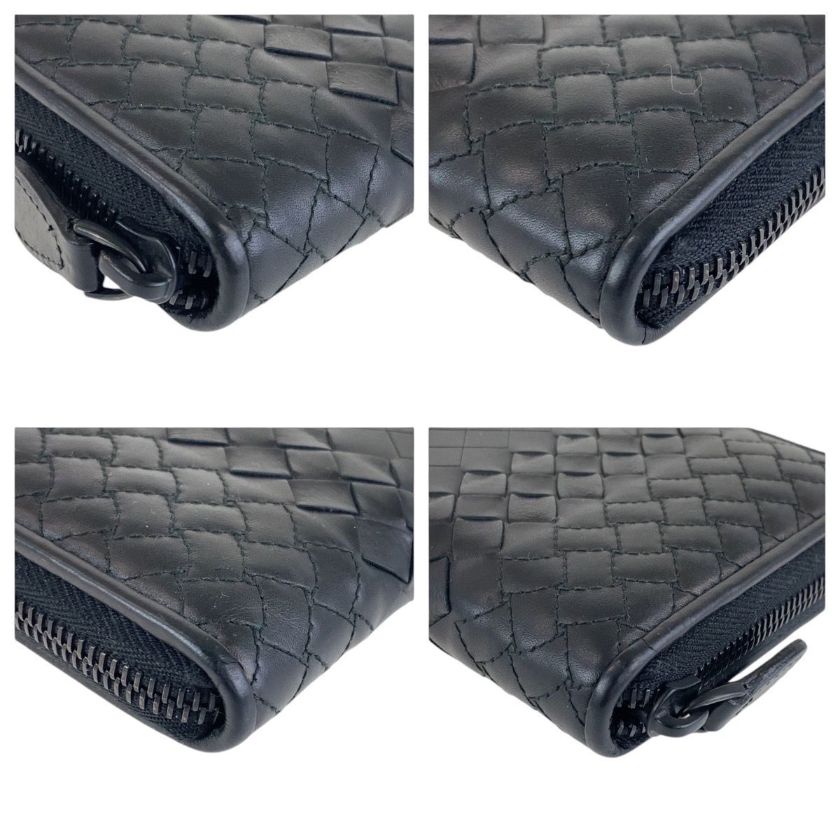 Bottega Veneta Black Leather Wallet — view 4