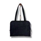 Prada Padlock Mini Tote Black Nero Tessuto — view 3