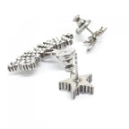 Dior Ja Earrings Silver — view 4