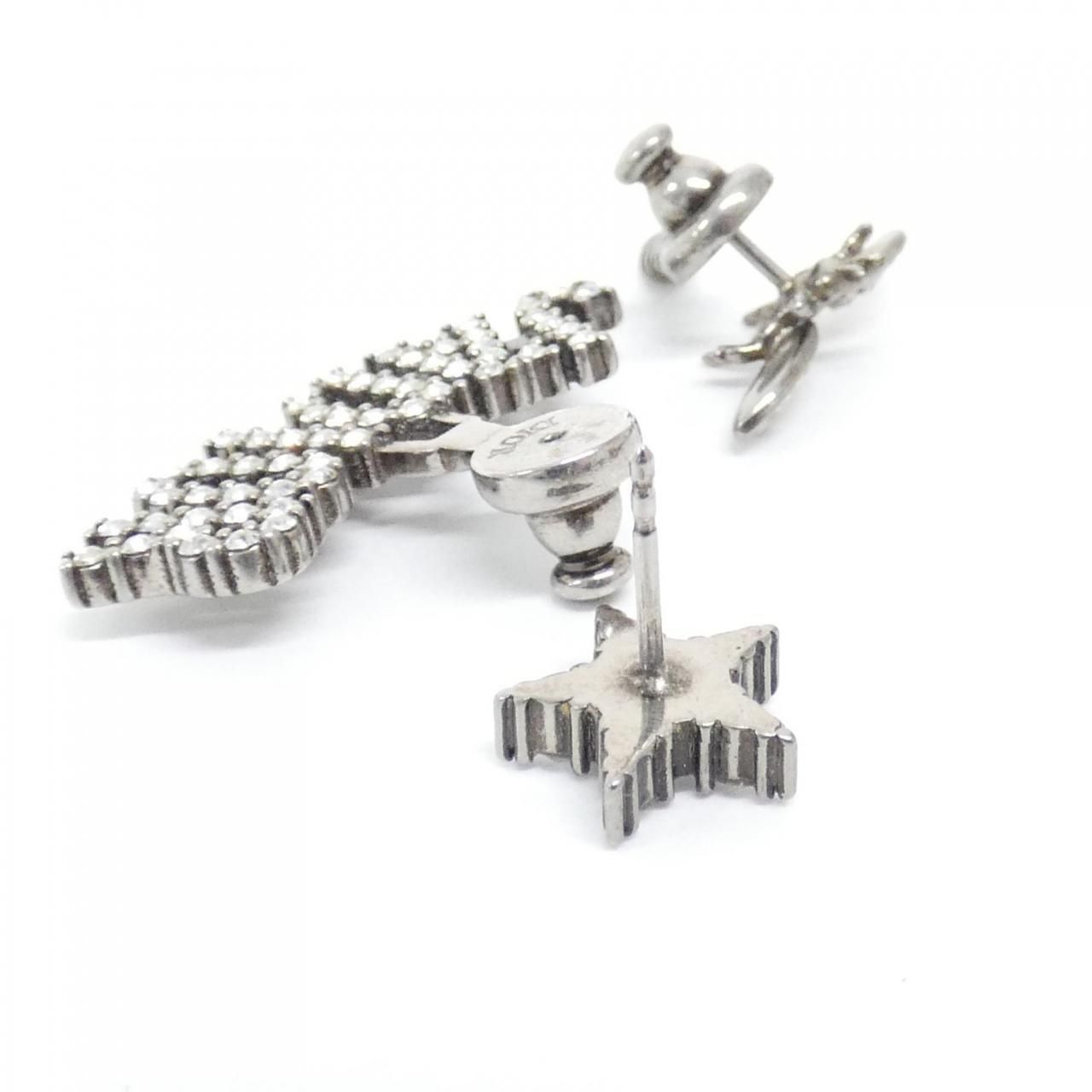 Dior Ja Earrings Silver — view 4