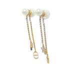 Dior Tribal Earrings Gold — view 2
