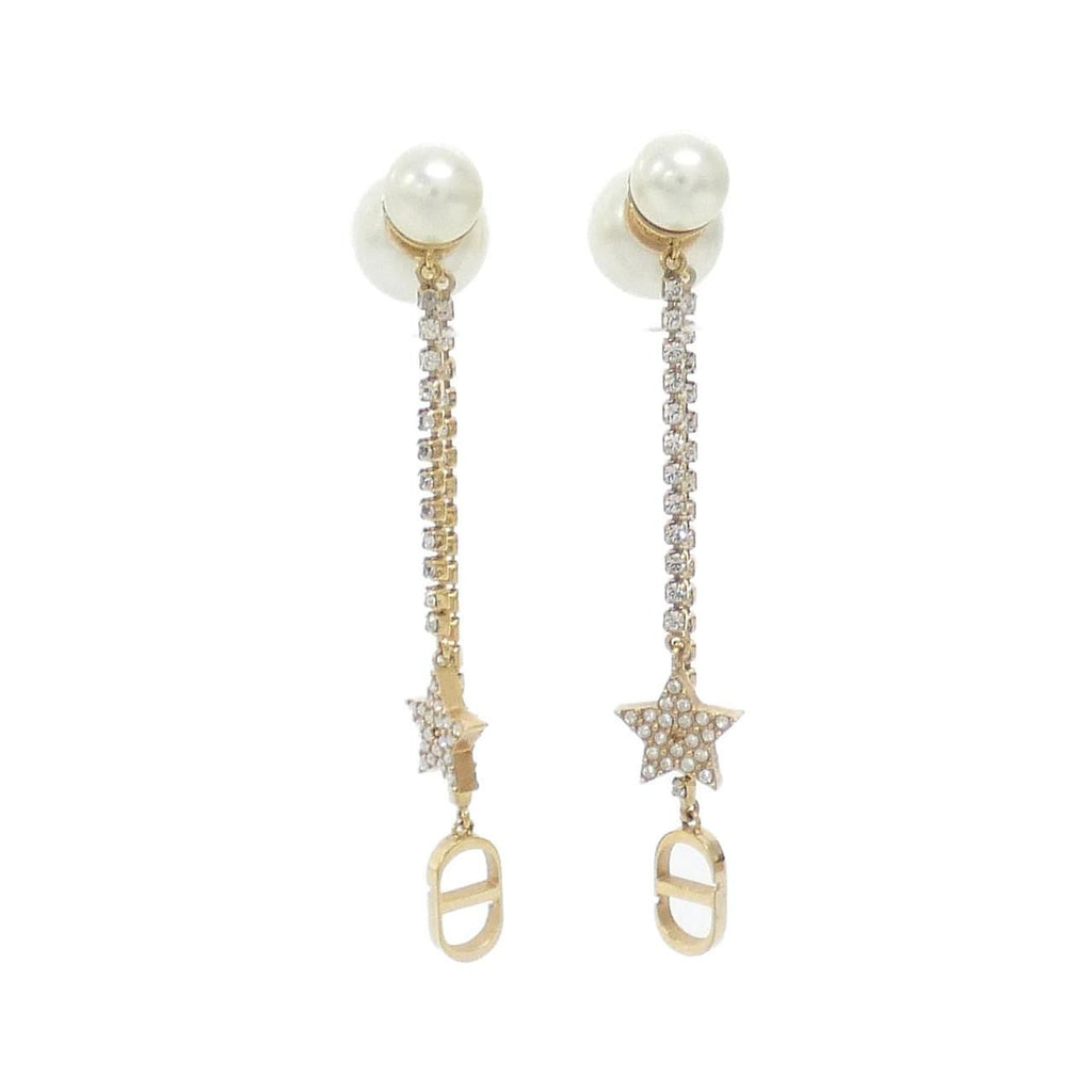 Dior Tribal Earrings Gold