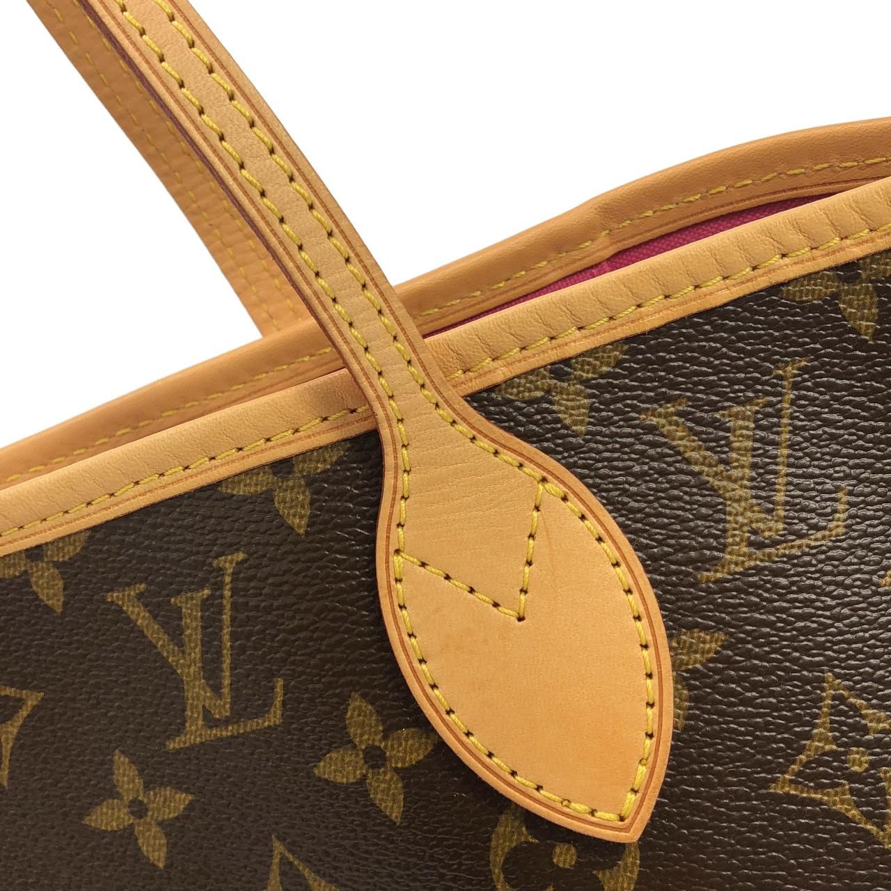 Louis Vuitton Monogram Hand Neverfull MM Bag — view 6