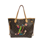 Louis Vuitton Monogram Hand Neverfull MM Bag