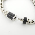 Louis Vuitton Monogram Eclipse Bracelet Chain — view 3