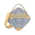 Louis Vuitton Damier Denim Chess Messenger Shoulder Bag