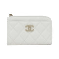 Chanel Card Case Card Holders White