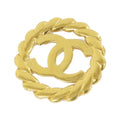 Chanel Vintage Brooch Gold