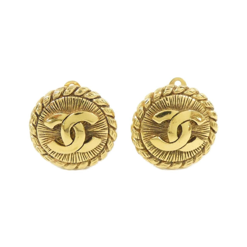 Chanel Vintage Earrings Gold