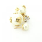 Dior Tribal Earrings Gold — view 4