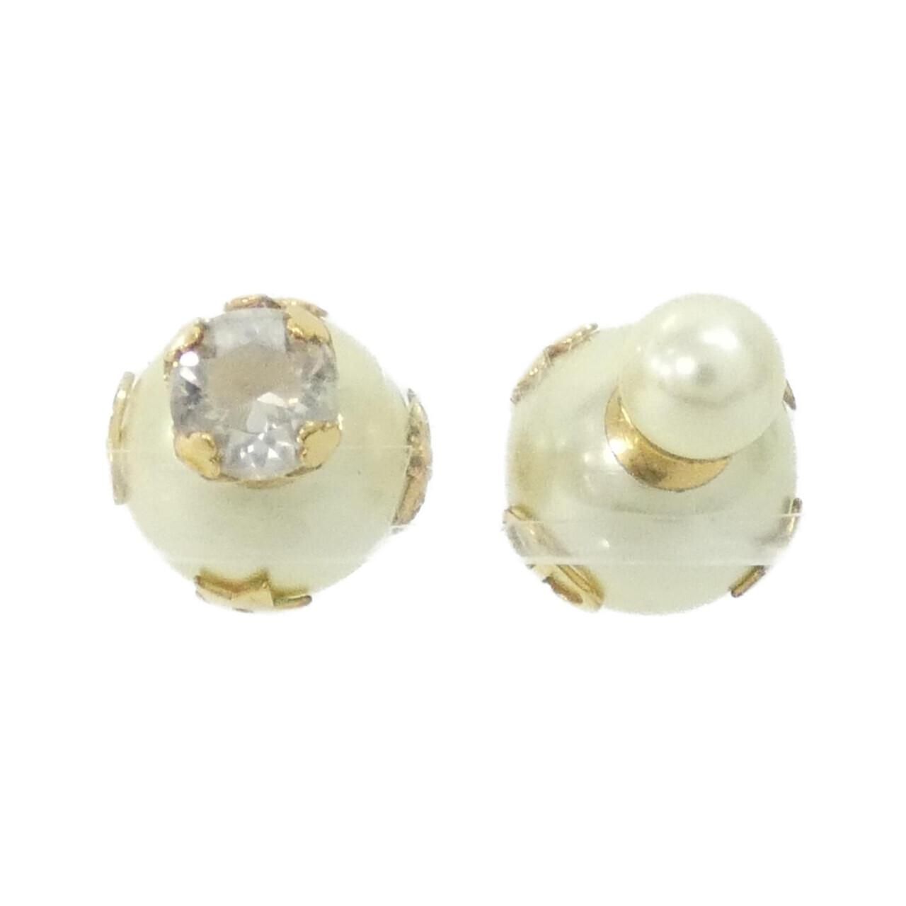 Dior Tribal Earrings Gold