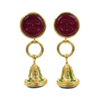 Chanel Vintage Earrings Gold