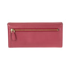 Prada Saffiano Ribbon Pink Gold Leather Wallet — view 2
