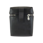 Louis Vuitton Monogram Glace Ray Brown Silver Leather Pouch Case — view 2