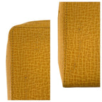 Loewe Anagram Yellow Leather Pouch Makeup — view 6