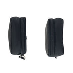 Prada Tessuto Black Silver Nylon Pouch Makeup Case — view 7