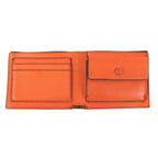 Gucci Orange Leather Fold Wallet Compact — view 6