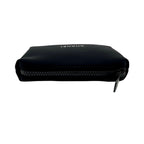 Chanel New Travel Line Pouch Clutch Case Nylon Black CC Logo All Over Pattern — view 6