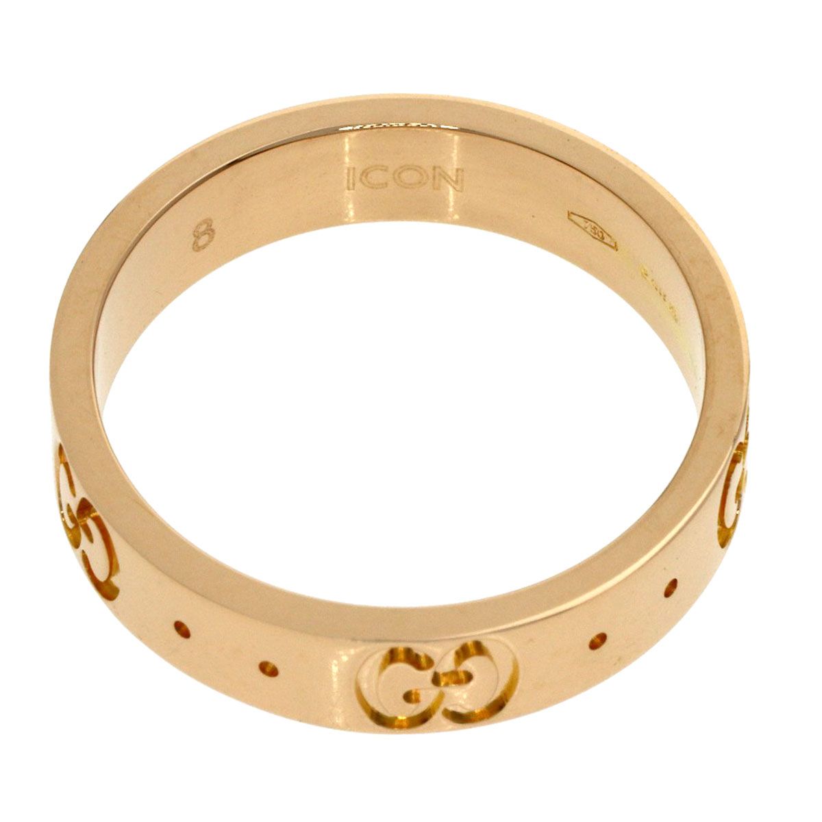 Gucci Icon Ring 18k Pink Gold