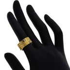 Gucci Icon Star Wide Diamond Ring 18k Yellow Gold — view 6