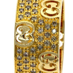 Gucci Icon Star Wide Diamond Ring 18k Yellow Gold — view 8