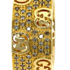Gucci Icon Star Wide Diamond Ring 18k Yellow Gold — view 7