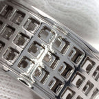 Gucci Scroll Wide Ring 18k White Gold — view 9