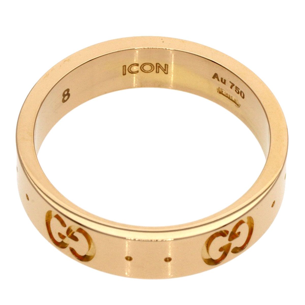 Gucci Icon Ring 18k Pink Gold