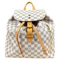 Louis Vuitton Sperone Damier Azur Backpack Canvas