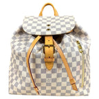 Louis Vuitton Sperone Damier Azur Backpack Canvas
