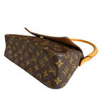 Louis Vuitton Mini Looping Monogram Handbag Canvas Brown — view 7