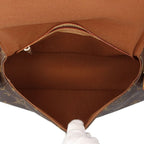 Louis Vuitton Mini Looping Monogram Handbag Canvas Brown — view 8