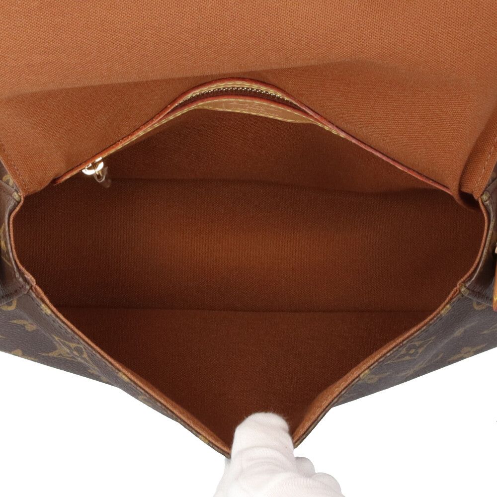 Louis Vuitton Mini Looping Monogram Handbag Canvas Brown — view 8
