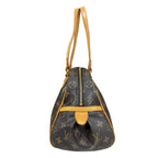 Louis Vuitton Montorgueil PM Monogram Shoulder Bag Canvas Brown — view 5