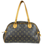 Louis Vuitton Montorgueil PM Monogram Shoulder Bag Canvas Brown — view 3