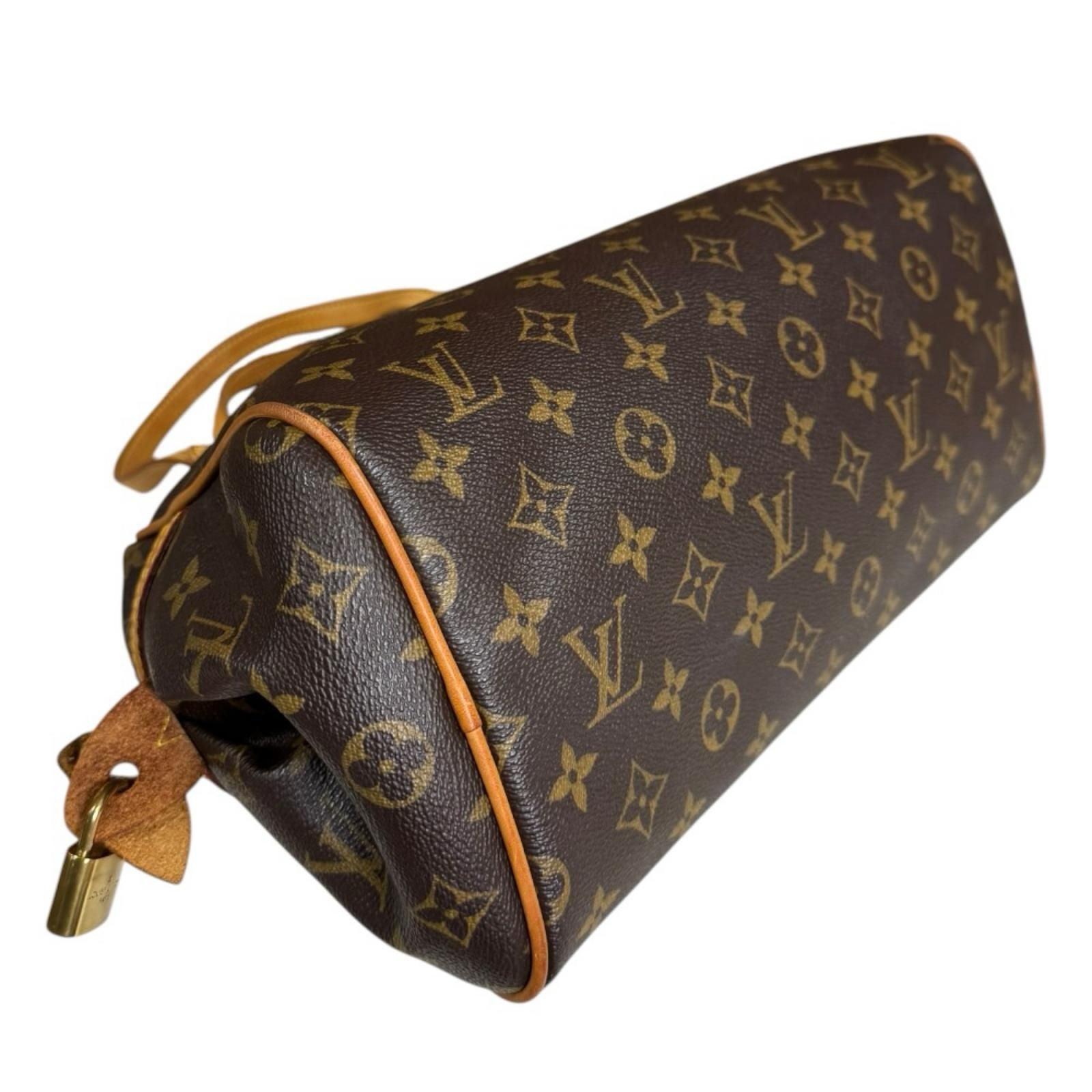 Louis Vuitton Montorgueil PM Monogram Shoulder Bag Canvas Brown — view 6