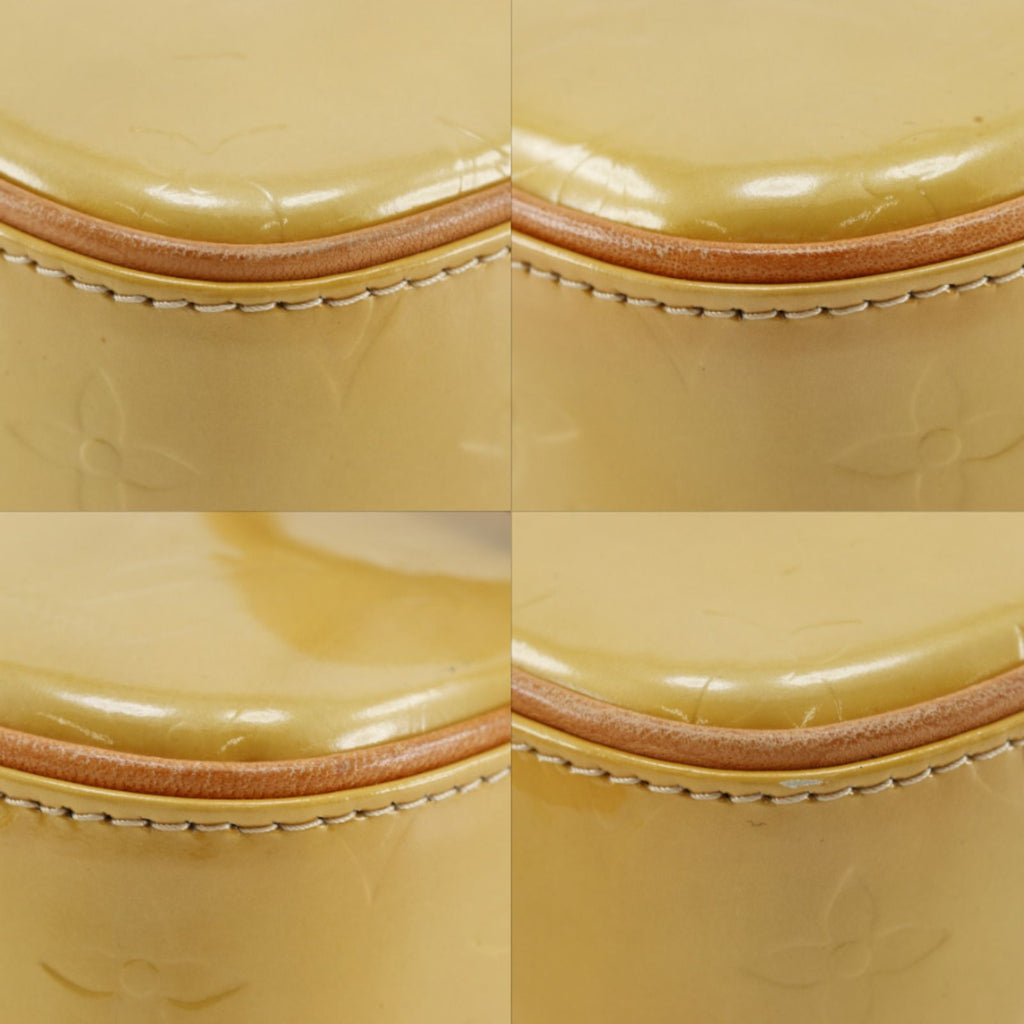 Louis Vuitton Christie GM Monogram Vernis Beige Shoulder Bag — view 4