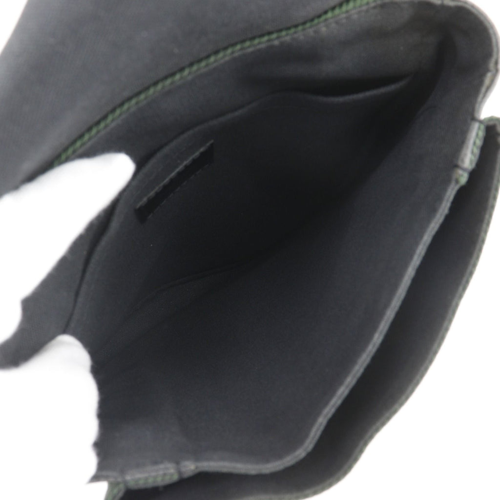 Louis Vuitton Sarah Tove PM Taiga Epi Sea Ardoise Deep Green Black Shoulder Bag — view 5