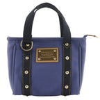 Louis Vuitton Cabas PM Antigua Line Canvas Purple Handbag