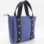 Louis Vuitton Cabas PM Antigua Line Canvas Purple Handbag — view 3