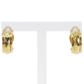 Chanel Loop Vintage Gold Plated Earrings