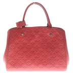 Louis Vuitton Monogram Empreinte Montaigne MM 2-Way Shoulder Bag Pink Leather — view 2