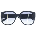 Dior Wildior BU Side Logo Wellington Acetate Frame Sunglasses Black Eyewear