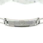 Chanel Shell Dial Bezel Diamond Watch White Rhinestone Ce SS Quartz — view 6