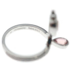 Hermes Apara Earrings Au Pearl Tourmaline Ring Silver Pink — view 6